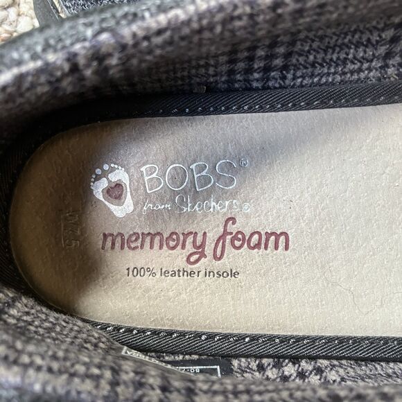 Skechers Bobs Chill Luxe Urban Frost Womens Alpargata Flat Charcoal US Size 7.5 - Picture 8 of 9
